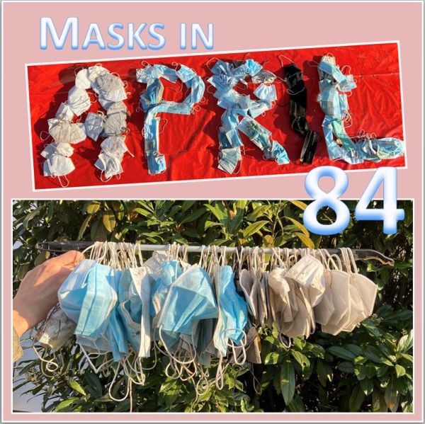 Masken im April