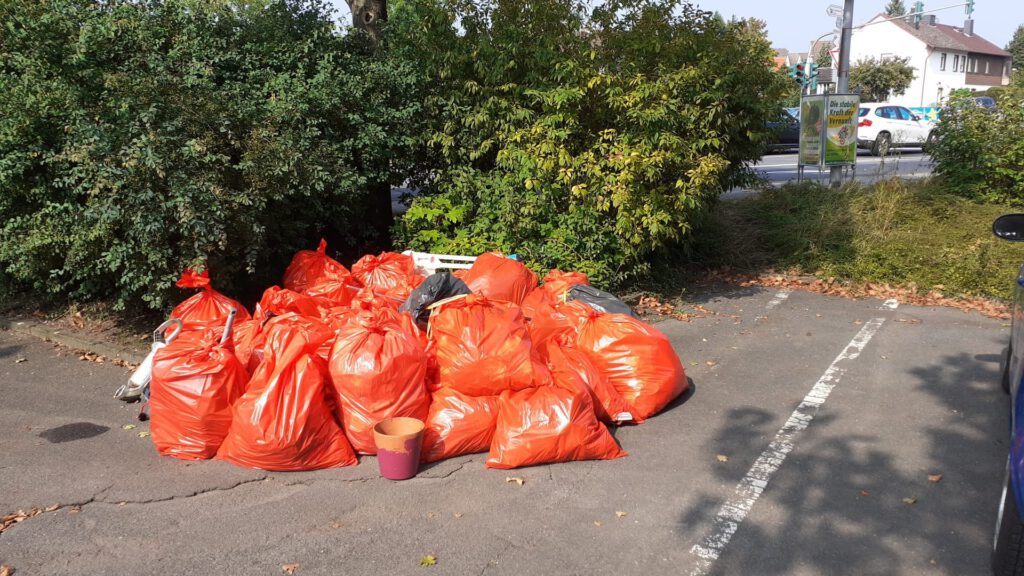 26.Sammelaktion der Umweltfeunde Rödermark am 18.09.2021