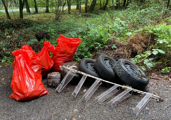 Von Umweltfreund Frank Schemm Cleanup Day gesammelt